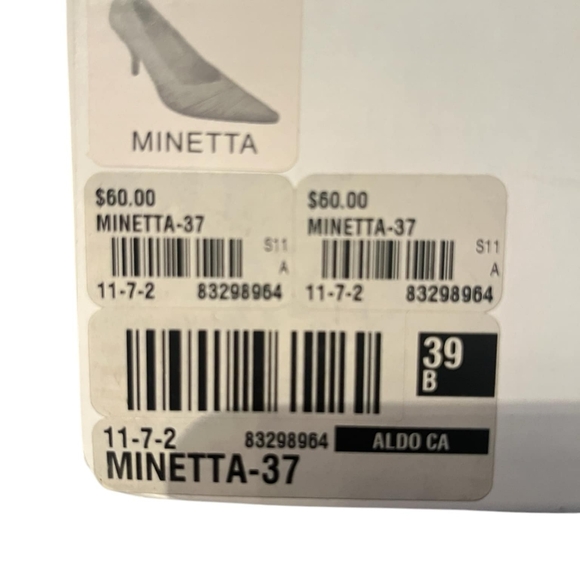 Aldo Minetta High Heel Shoes, Taupe, Size 8.5 US - Picture 2 of 3